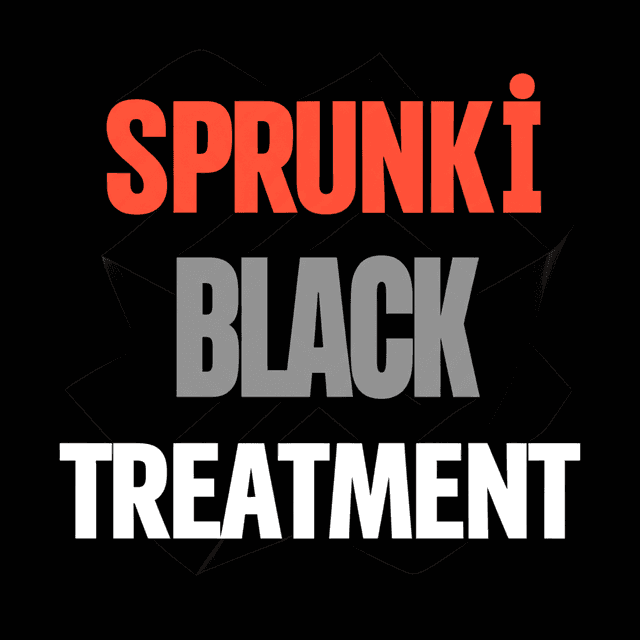 sprunki black treatment